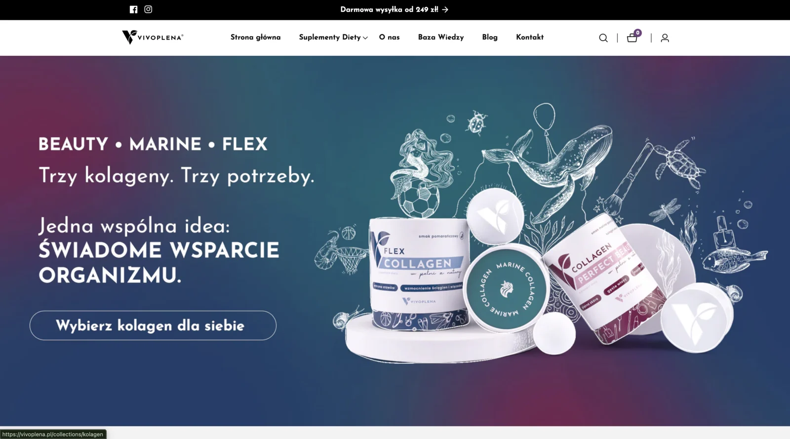 Realizacja Shopify — Vivoplena